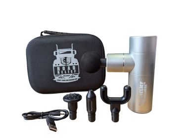 Mini Luxury Travel Massage Gun - Generation 1 (Color: Red)